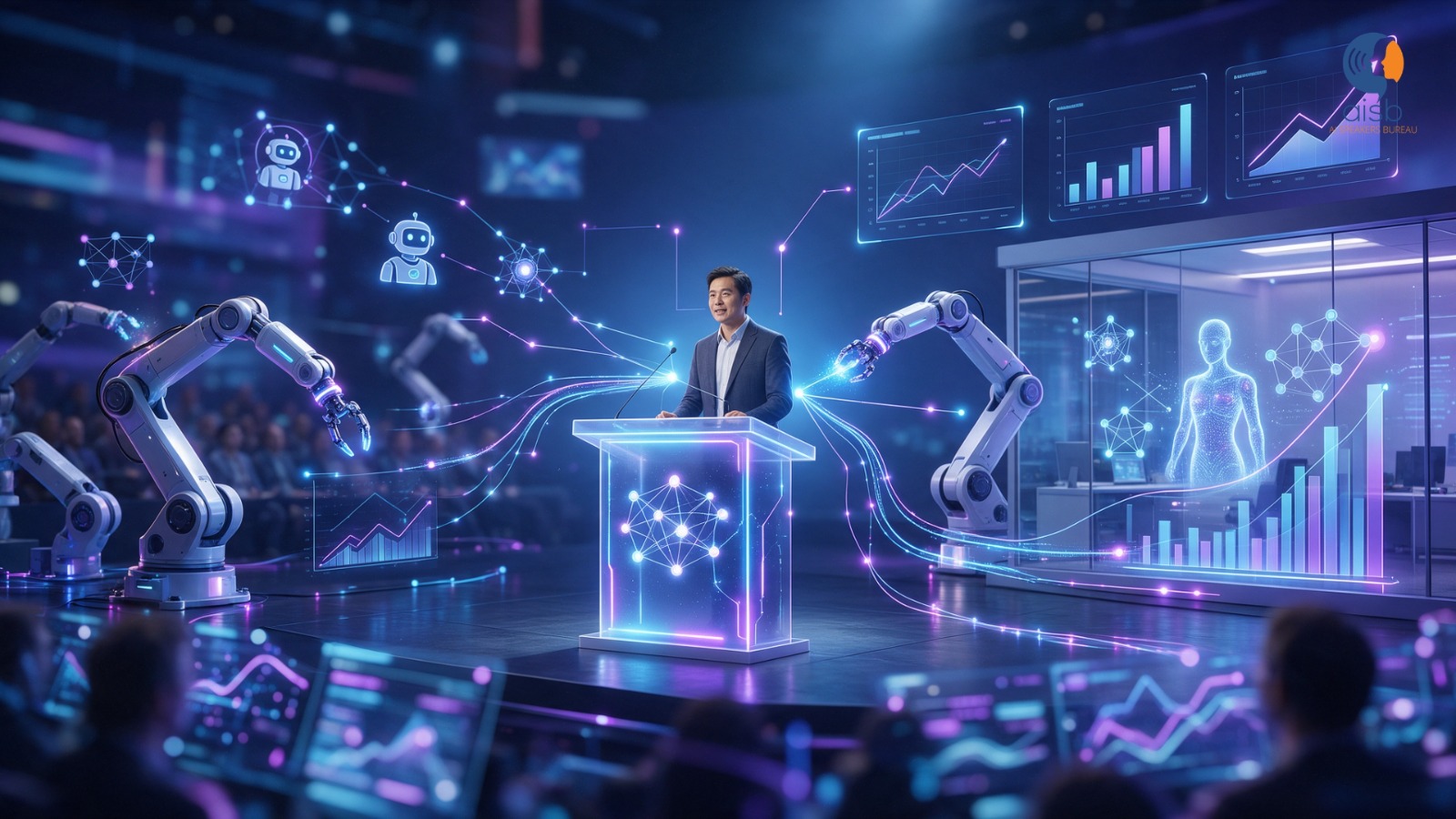 What Should a Chief AI Officer Look for When Hiring an AI Speaker?